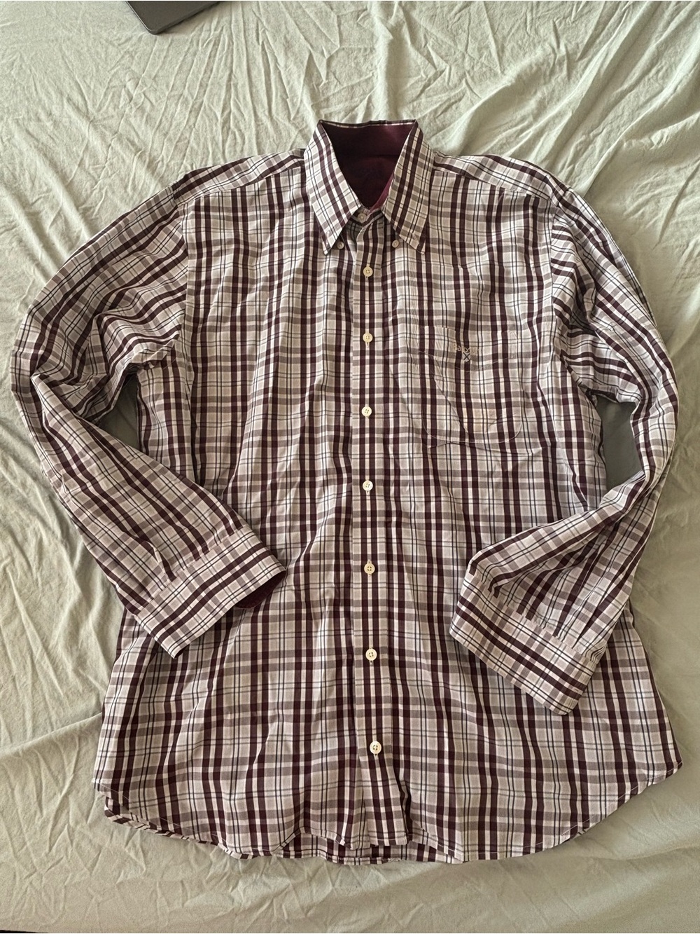 Barbour Plaid Button Down Shirt